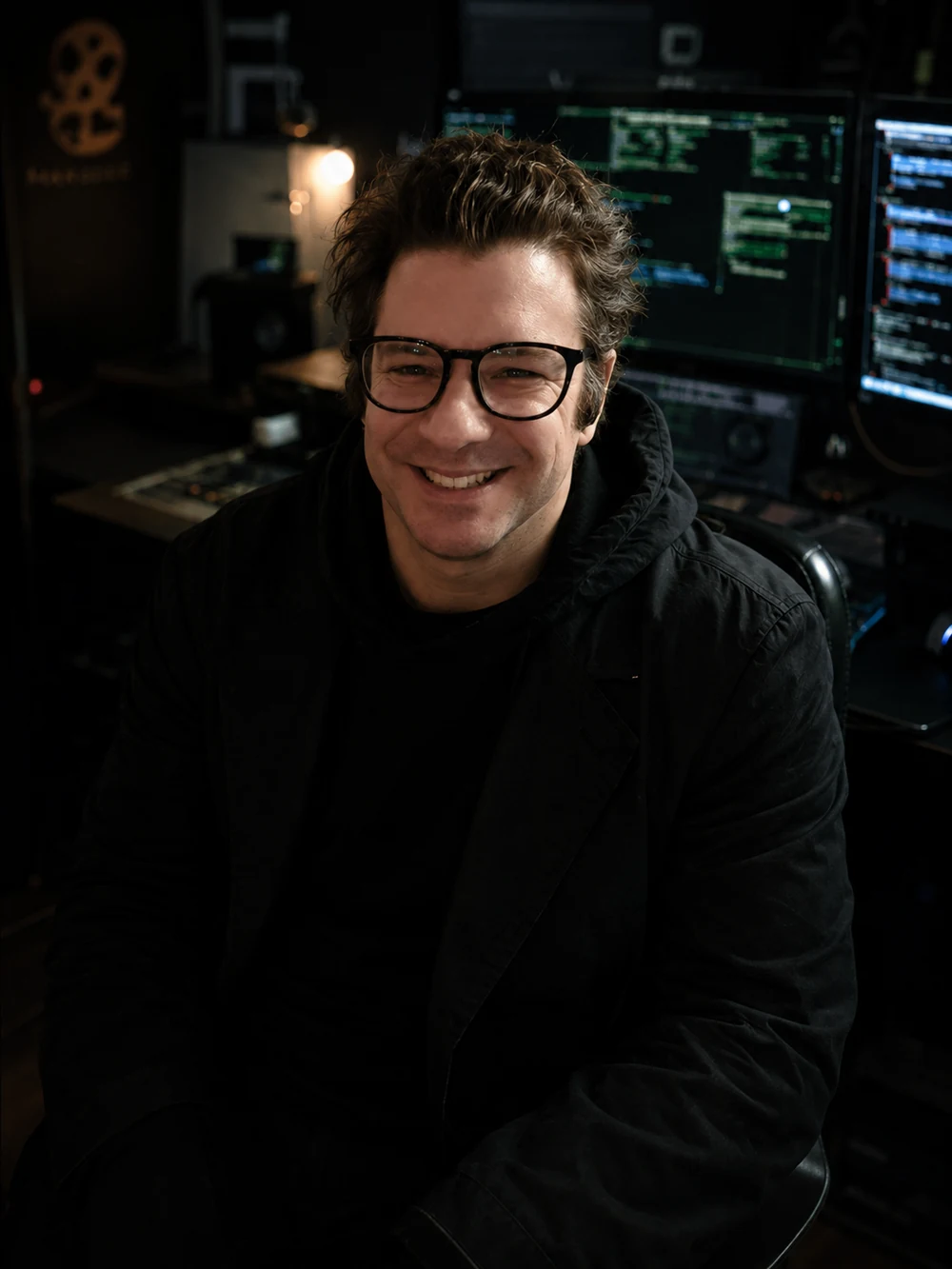 Portrait of Pierre Dionne, founder and builder of Albenoir Studio.